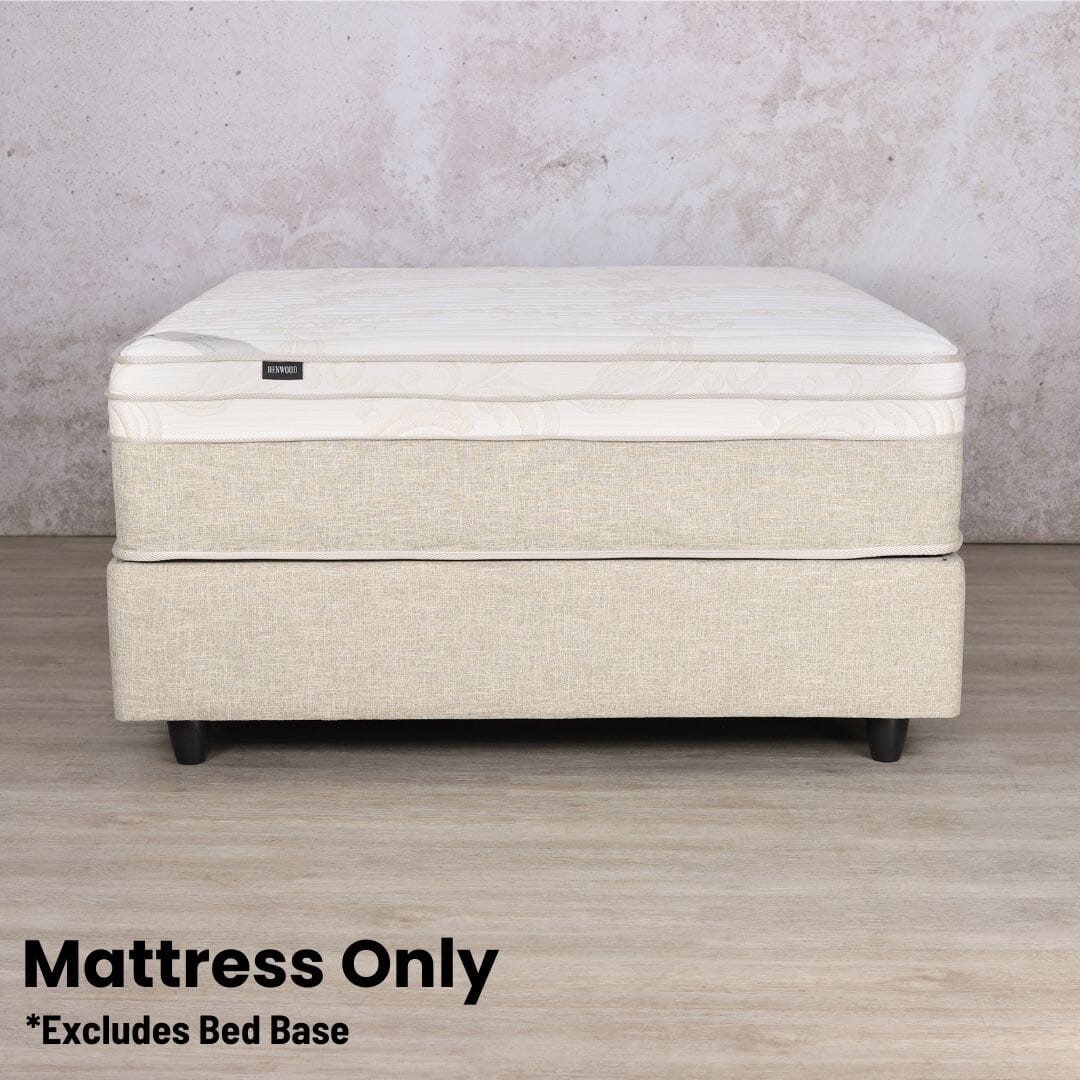 Leather Gallery Miami Euro Top - King XL - Mattress Only Leather Gallery MATTRESS ONLY KING XL 
