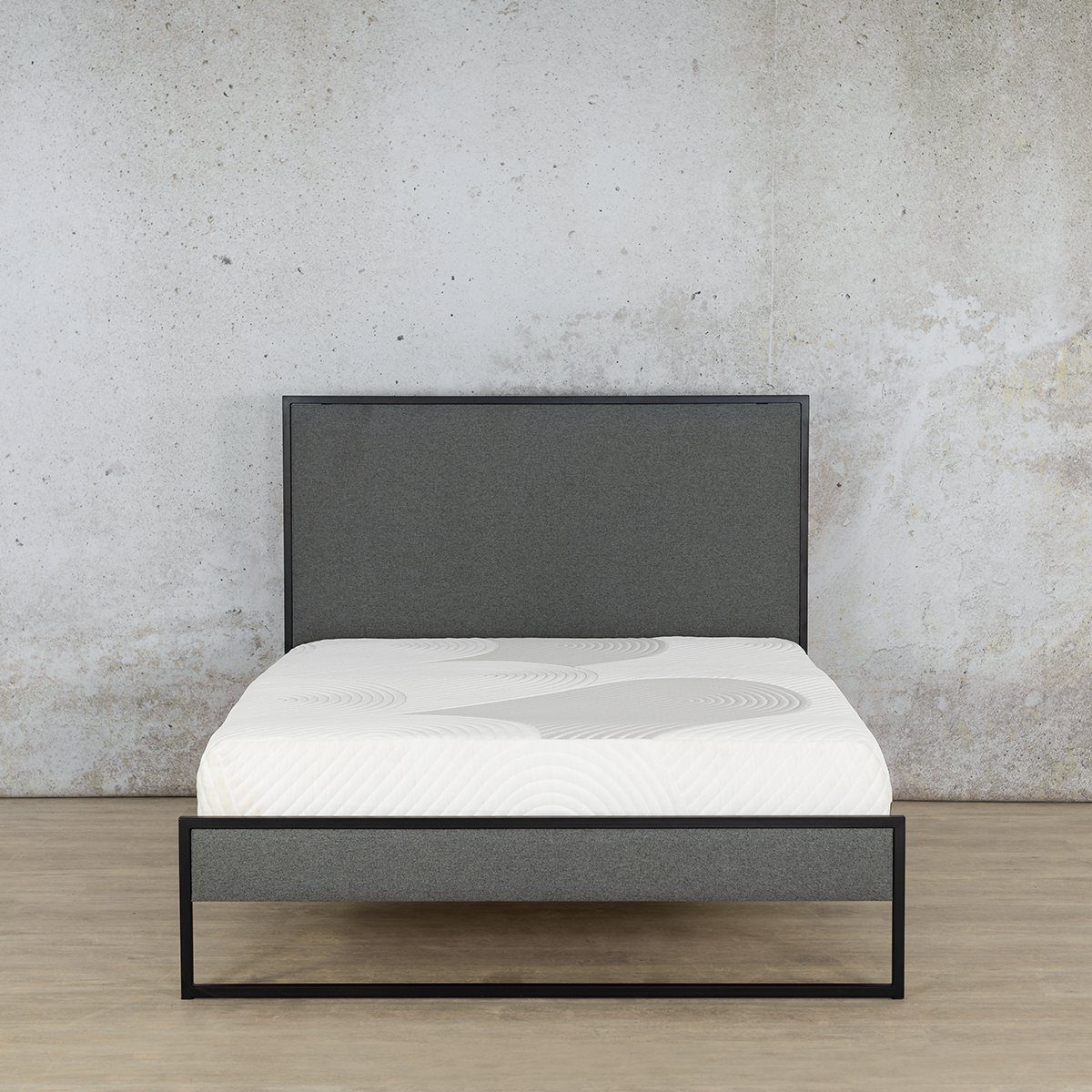 Addison Fabric Queen XL Bed Frame Bedroom Set Leather Gallery 