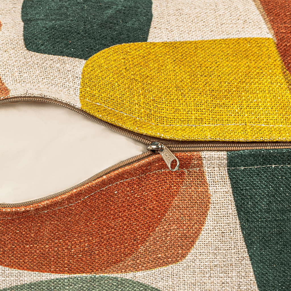 Mustard clearance bolster cushion